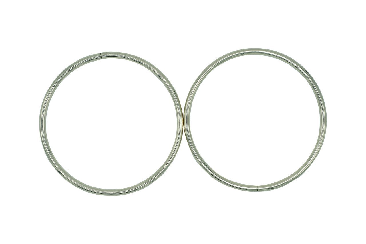 METAL ÇANTA SAPI GÜMÜŞ 10 cm