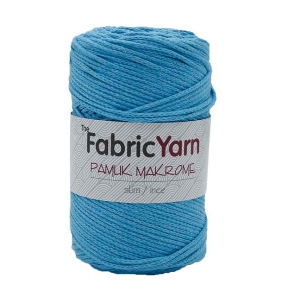 TURKUAZ PAMUK MAKROME İNCE İP