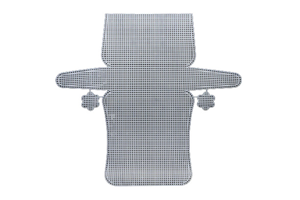 Orta Çanta Kanvas 17x34 cm