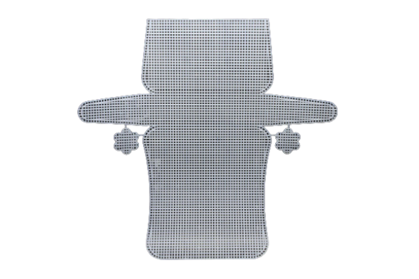 Orta Çanta Kanvas 17x34 cm