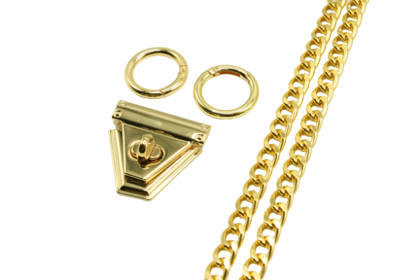 AÇIK ALTIN ÇANTA SETİ 11