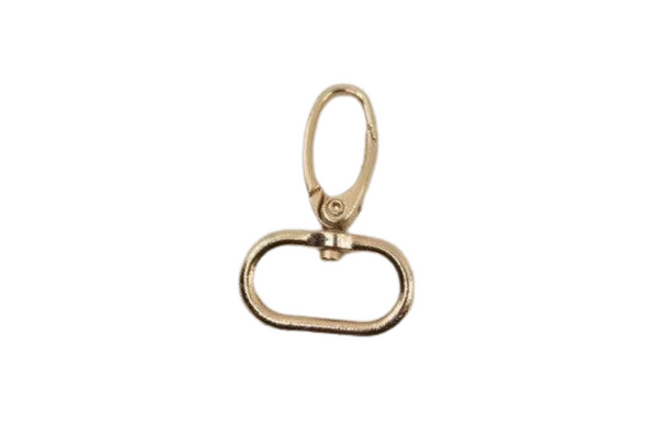 Paris Kanca Anahtarlık Ucu 10 Adet / 3 cm  Gold - Makrome Anahtarlık-Örgü Anahtarlık