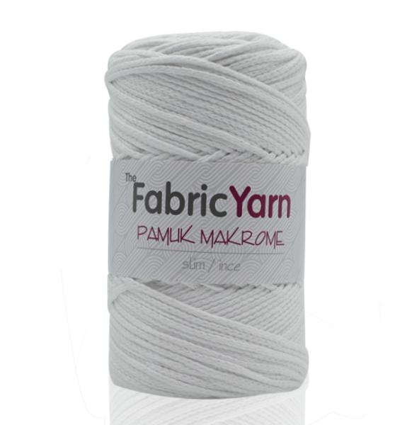 BEYAZ  PAMUK MAKROME İNCE İP