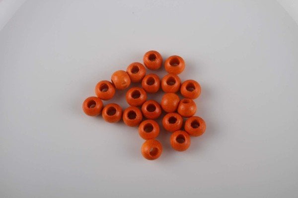 Portakal Ahşap Boncuk