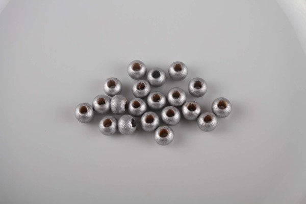 Gümüş Ahşap Boncuk