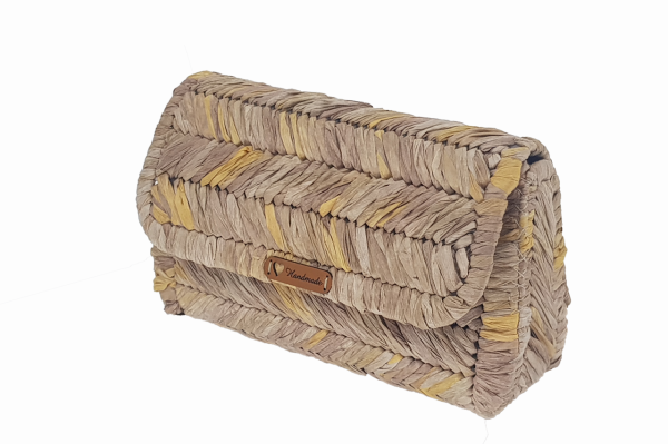 Hasır Mini Kanvas Çanta