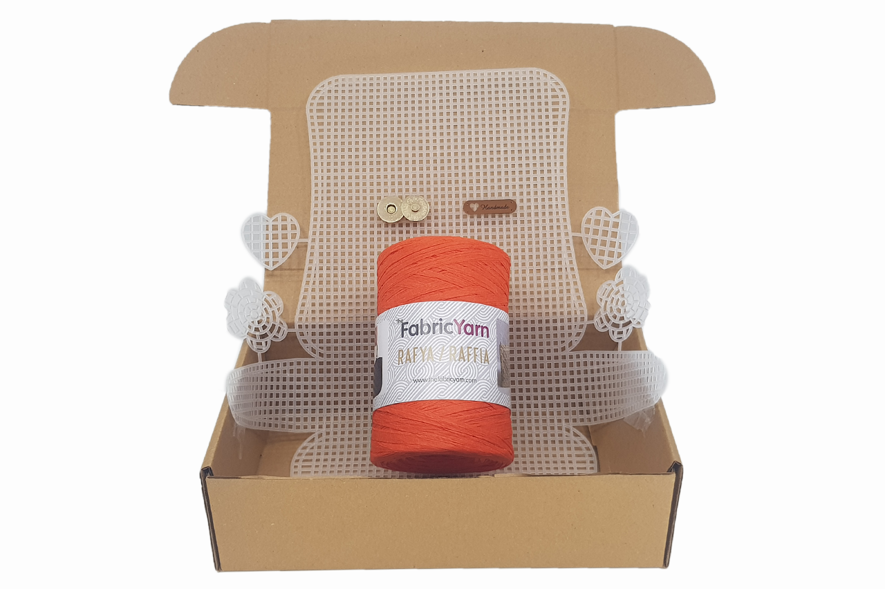 Portakal Mini Kanvas Çanta