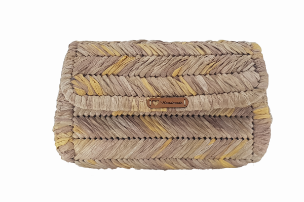 Saks Mavi Mini Kanvas Çanta