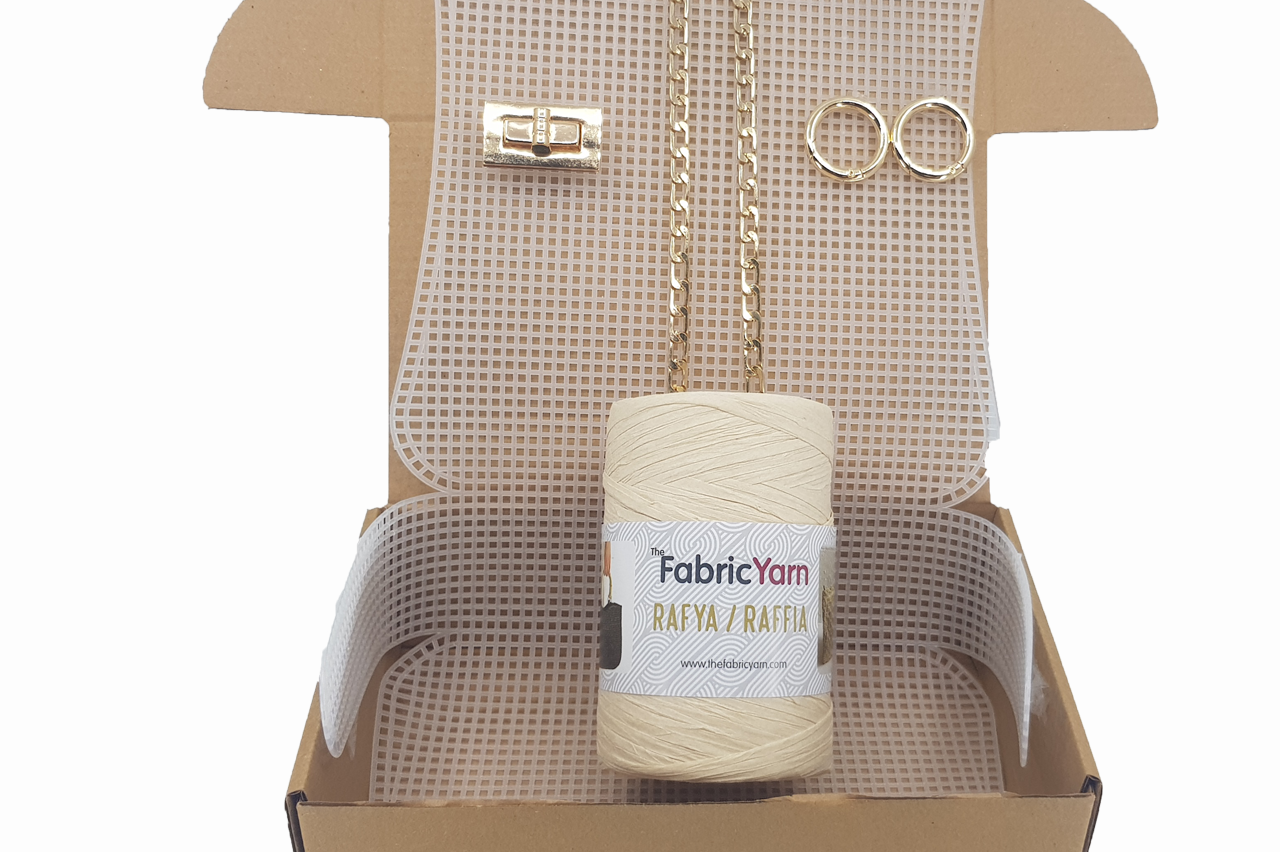 Hasır Büyük Kanvas Çanta