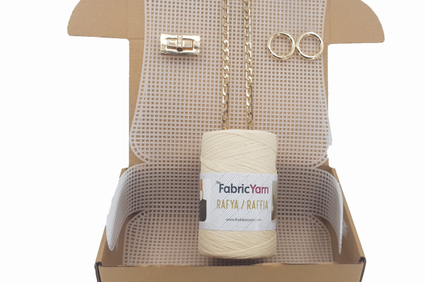 Hasır Büyük Kanvas Çanta