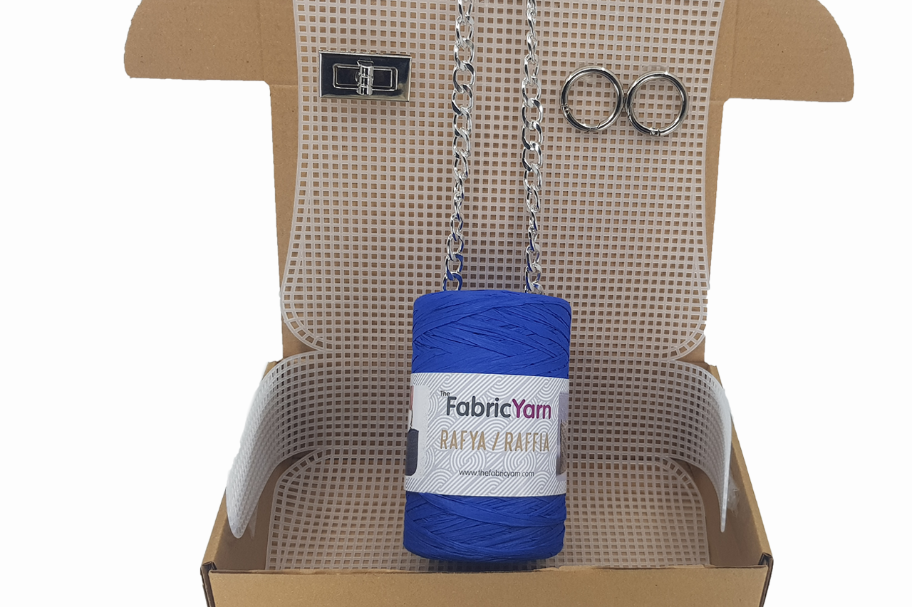 Saks Gümüş Büyük Kanvas Çanta