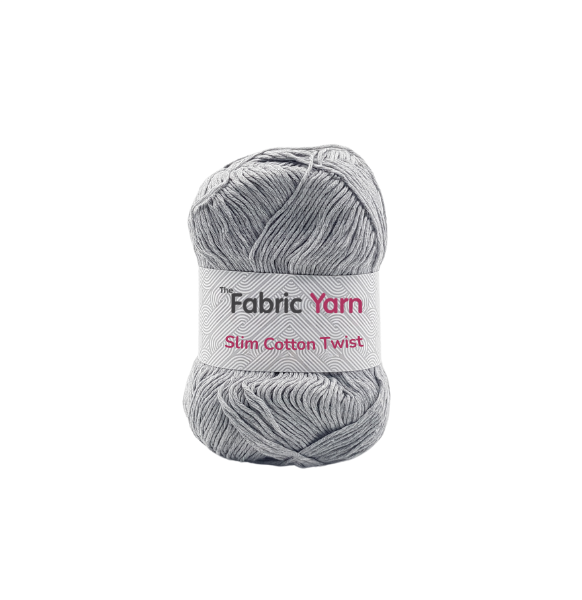 Slim Cotton Twist Açık Gri