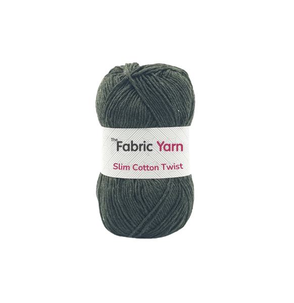 Slim Cotton Twist Haki