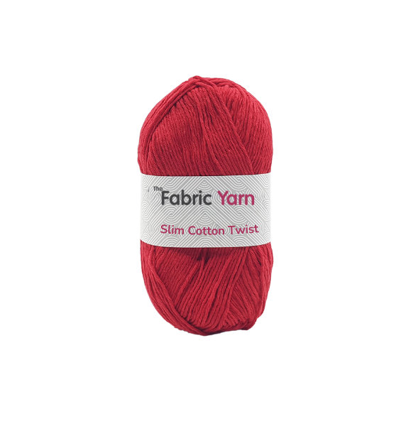 Slim Cotton Twist Kırmızı