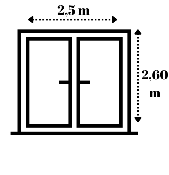 İnce Çizgili Modern Tül Perde / 2,50x2.60 metre - Tam boy / Ekru