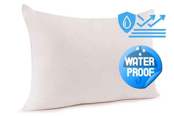 Sıvı Geçirmez Yastık Alezi, Fermuarlı, Antibakteriyel  / 2 Adet