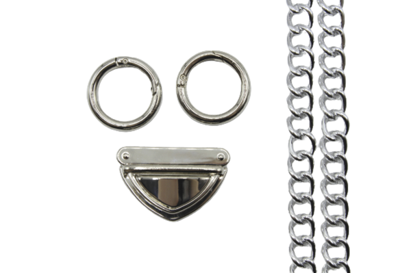 GÜMÜŞ ÇANTA SETİ 23