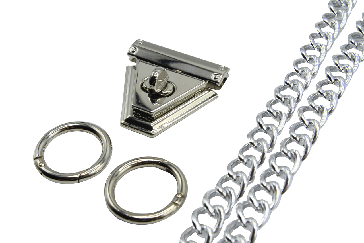 GÜMÜŞ ÇANTA SETİ 27