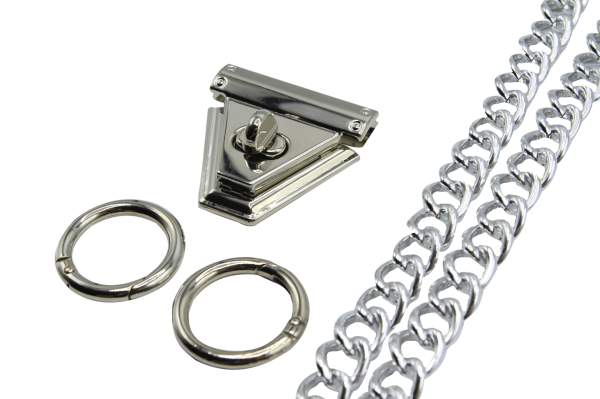 GÜMÜŞ ÇANTA SETİ 27