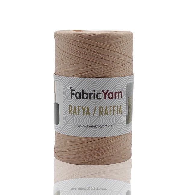 Pudra Rafya İp Doğal Kağıt Rafya 225 mt./ 150 gr. Supla Çanta Şapka Dekoratif ürünler