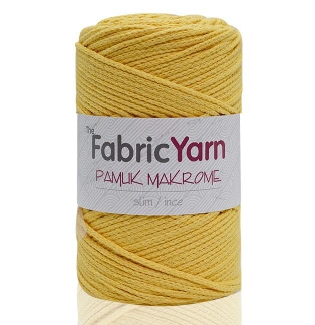 SARI PAMUK MAKROME İNCE İP