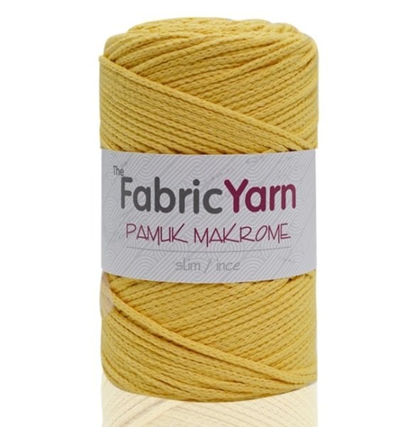 SARI PAMUK MAKROME İNCE İP