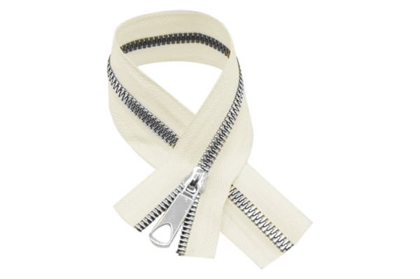 KREM FERMUAR GÜMÜŞ 40 CM